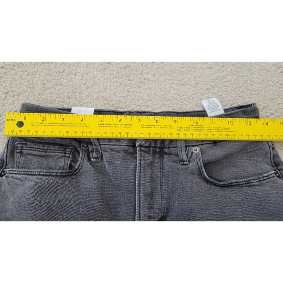 NWT Good American Good Classic Raw Hem Black Jeans GCRH625TFT BLACK170 Sz 8/29 - Picture 4 of 9